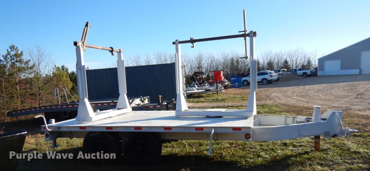 image for item HD9166 1998 Kiefer Built Turret reel trailer
