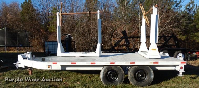 image for item HD9166 1998 Kiefer Built Turret reel trailer