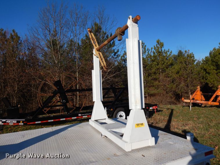 image for item HD9166 1998 Kiefer Built Turret reel trailer