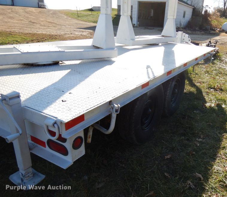 image for item HD9166 1998 Kiefer Built Turret reel trailer