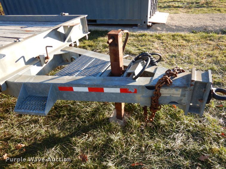 image for item HD9167 2004 American Trailer tilt deck equipment trailer