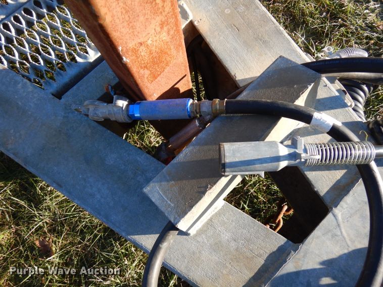 image for item HD9167 2004 American Trailer tilt deck equipment trailer