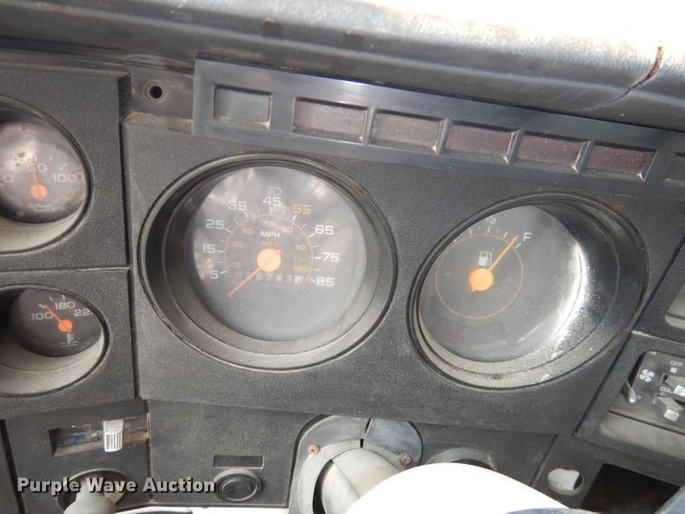 image for item HD9378 1987 GMC C7000  flatbed truck