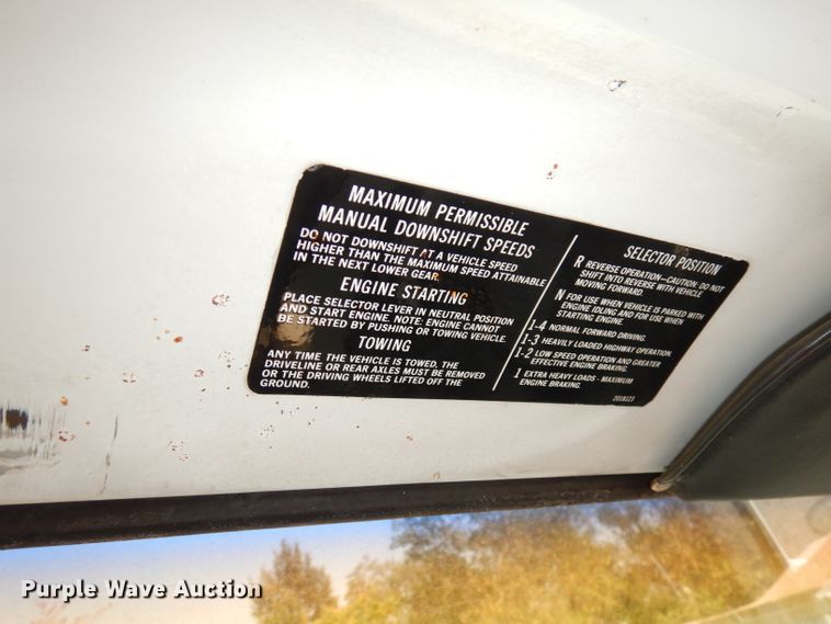 image for item HD9380 1983 GMC C7000  flatbed truck