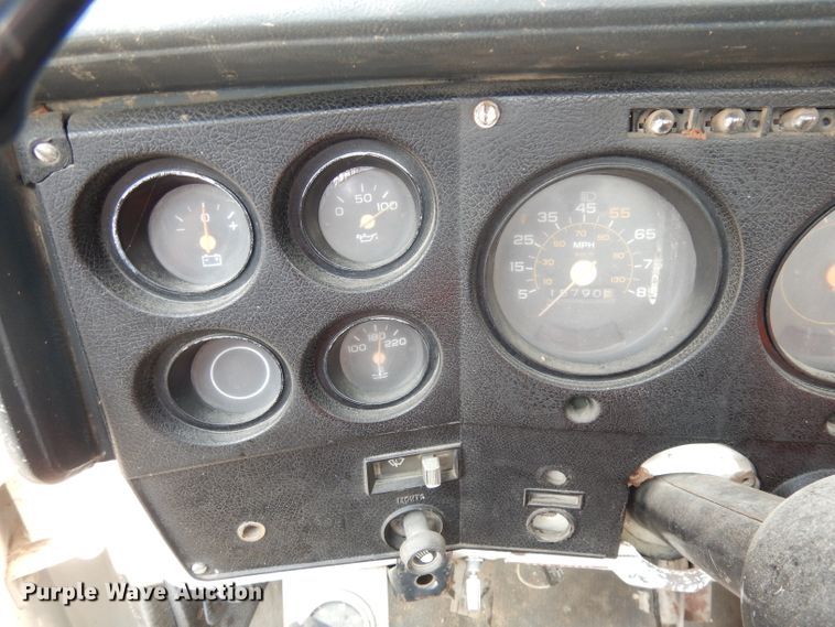 image for item HD9380 1983 GMC C7000  flatbed truck