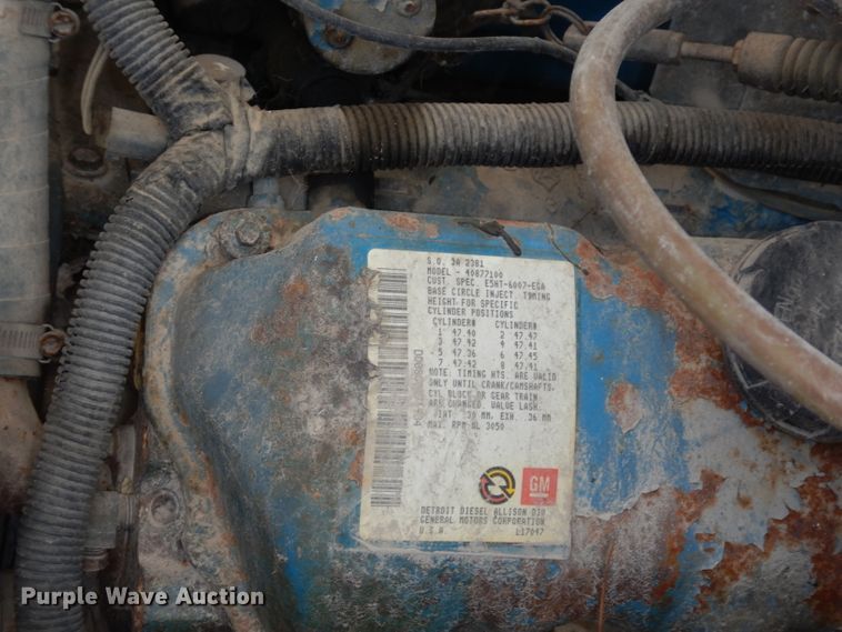 image for item HD9380 1983 GMC C7000  flatbed truck