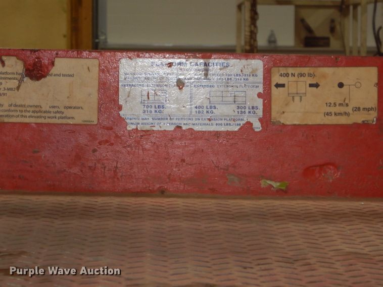 image for item HE9264 Sky Jack SJIII 4832  scissor lift