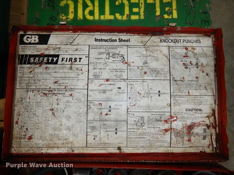 image for item HE9275 (2) knock out punch sets