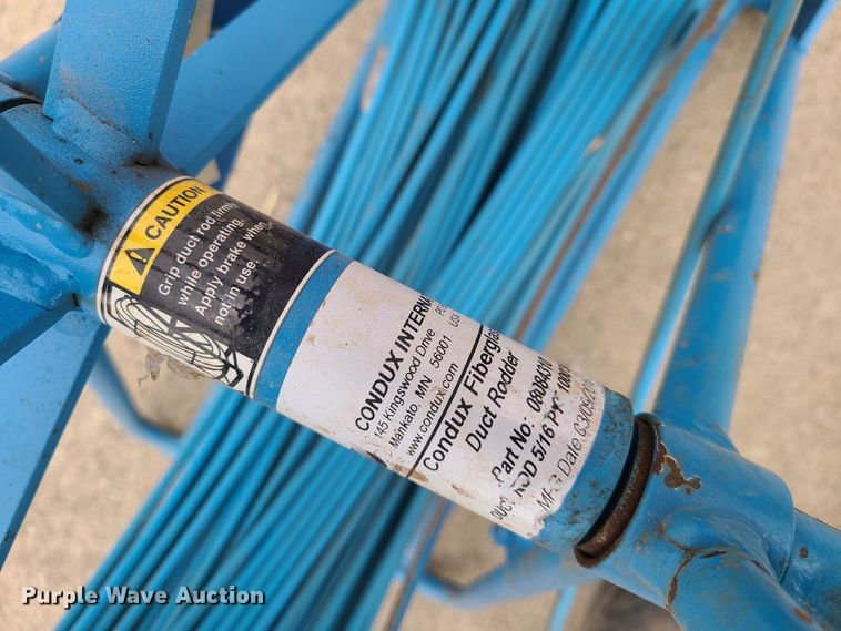 image for item HE9957 Condux fiberglass duct rodder