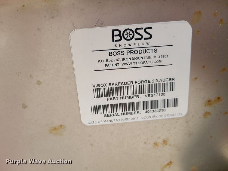 image for item HE9959 Boss Forge 2.0 stainless steel spreader
