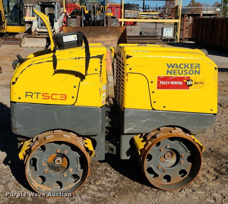 Wacker RTSC3 trench compactor in Kansas City, MO | Item HE9996 sold ...