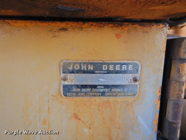 image for item HU9656 1981 John Deere 544B  wheel loader