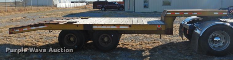 image for item HU9657 1959 Martin GHP51 tilt deck equipment trailer