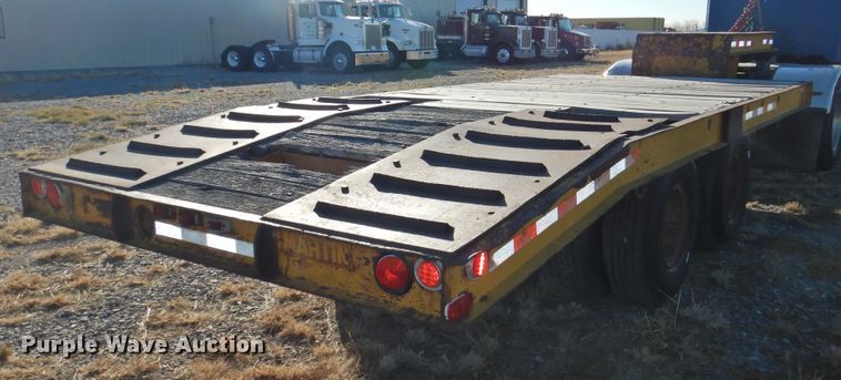 image for item HU9657 1959 Martin GHP51 tilt deck equipment trailer