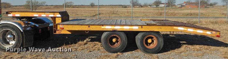 image for item HU9657 1959 Martin GHP51 tilt deck equipment trailer