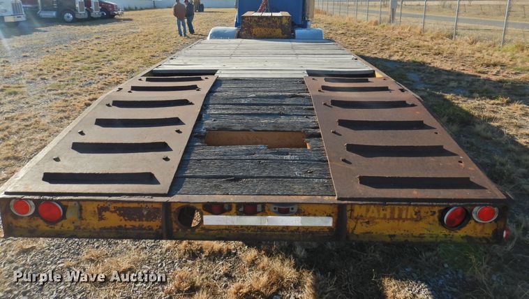 image for item HU9657 1959 Martin GHP51 tilt deck equipment trailer