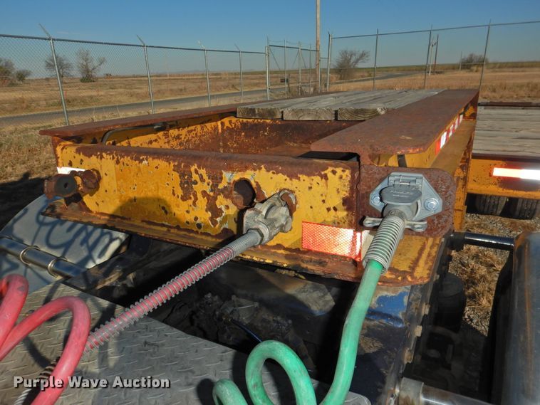 image for item HU9657 1959 Martin GHP51 tilt deck equipment trailer