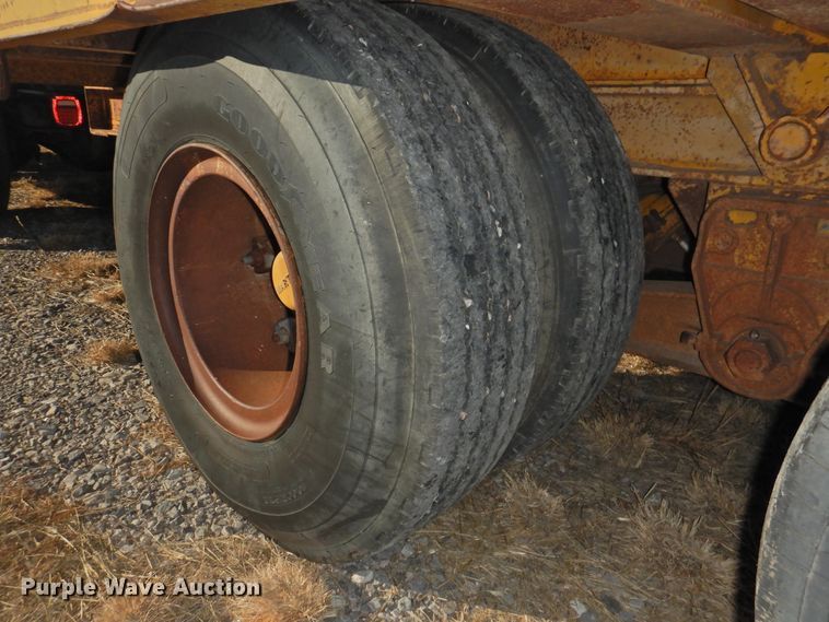 image for item HU9657 1959 Martin GHP51 tilt deck equipment trailer