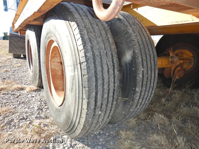 image for item HU9657 1959 Martin GHP51 tilt deck equipment trailer