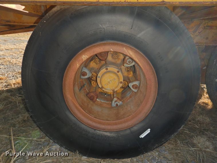 image for item HU9657 1959 Martin GHP51 tilt deck equipment trailer