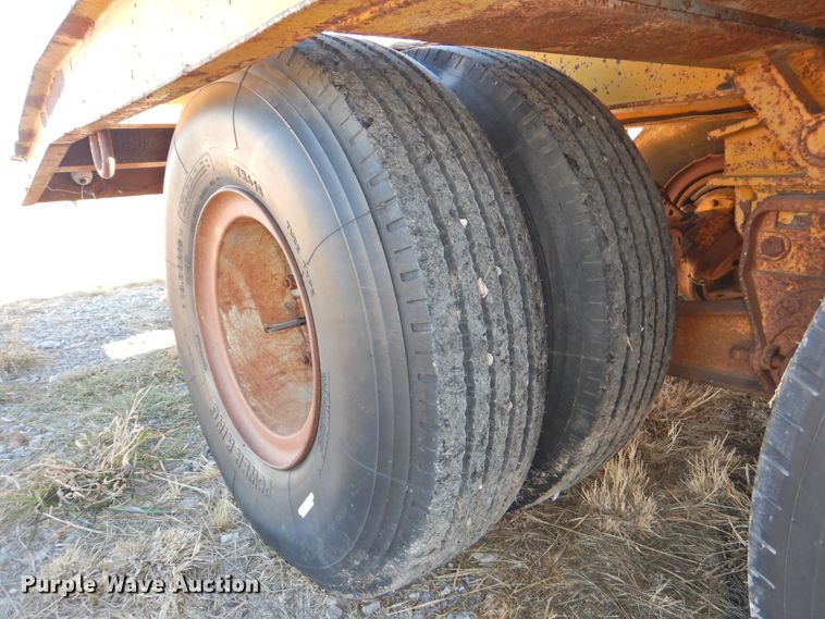 image for item HU9657 1959 Martin GHP51 tilt deck equipment trailer