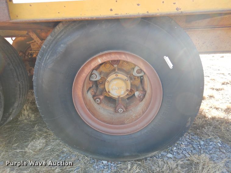 image for item HU9657 1959 Martin GHP51 tilt deck equipment trailer