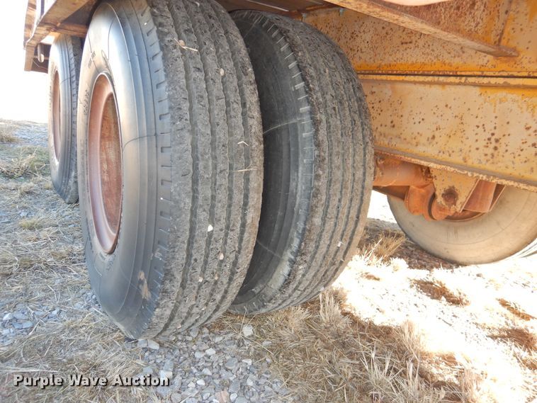 image for item HU9657 1959 Martin GHP51 tilt deck equipment trailer