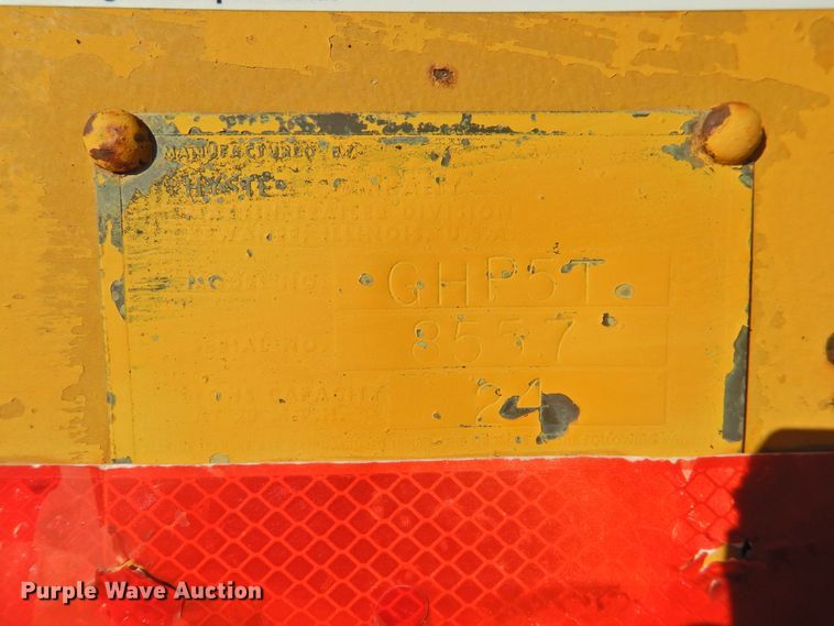 image for item HU9657 1959 Martin GHP51 tilt deck equipment trailer