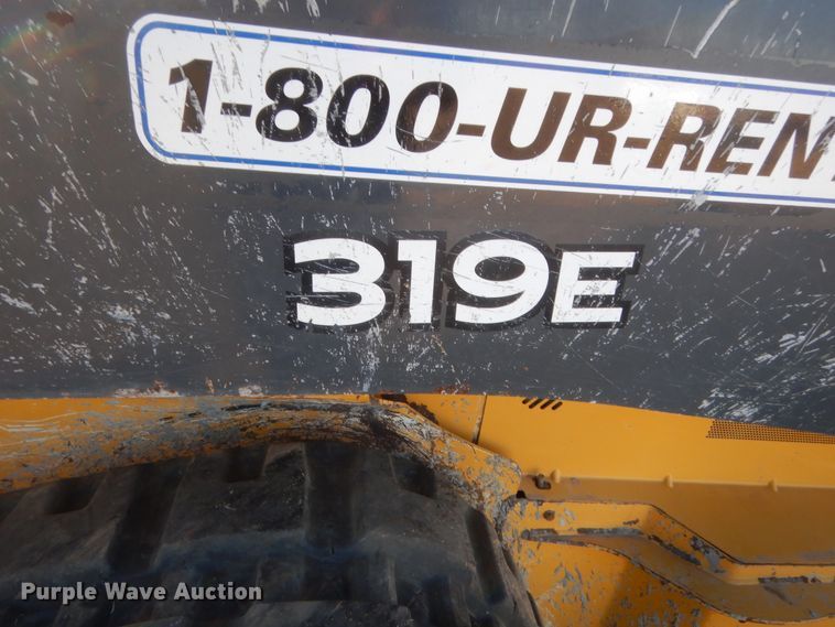 image for item HW9143 2014 John Deere 319E  tracked skid steer loader