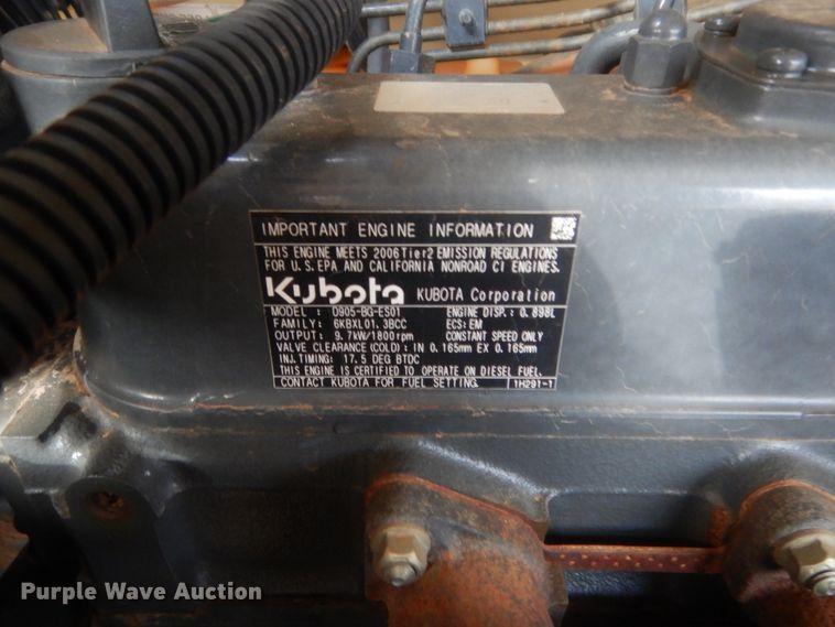 image for item HW9177 2006 Ingersoll Rand Lightsource A  light plant