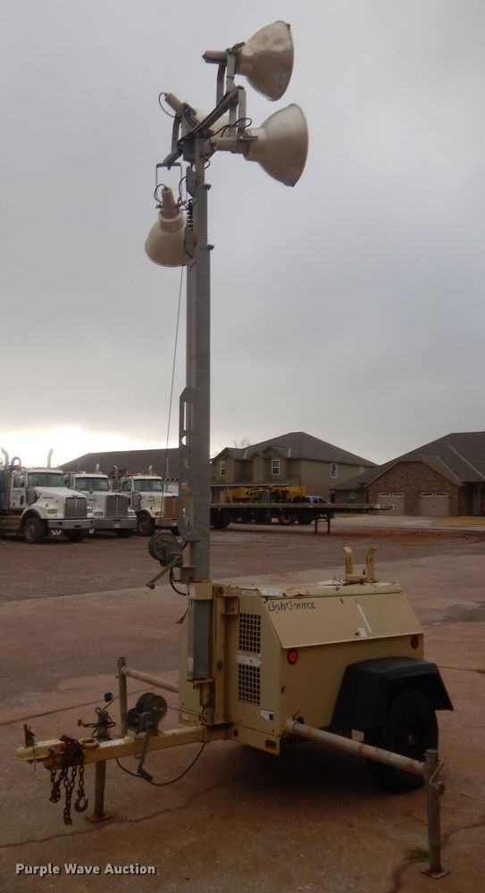 image for item HW9179 2008 Ingersoll Rand Lightsource A  light plant