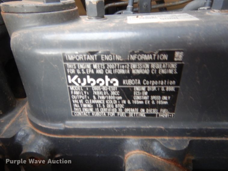 image for item HW9179 2008 Ingersoll Rand Lightsource A  light plant