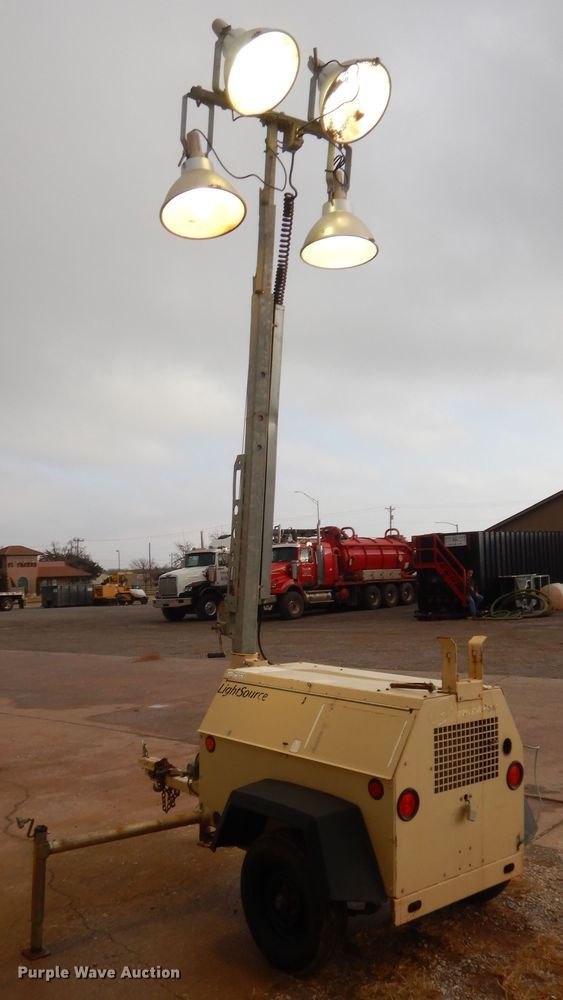 image for item HW9180 2008 Ingersoll Rand Lightsource A  light plant