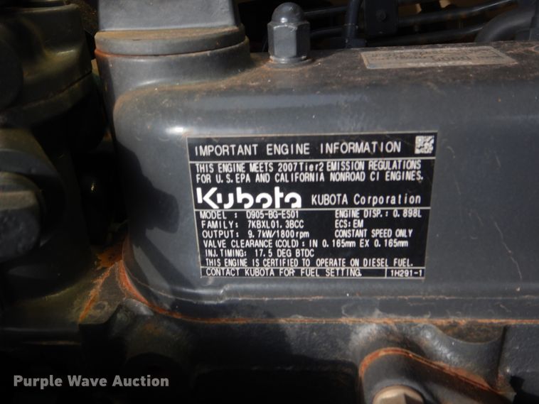 image for item HW9180 2008 Ingersoll Rand Lightsource A  light plant