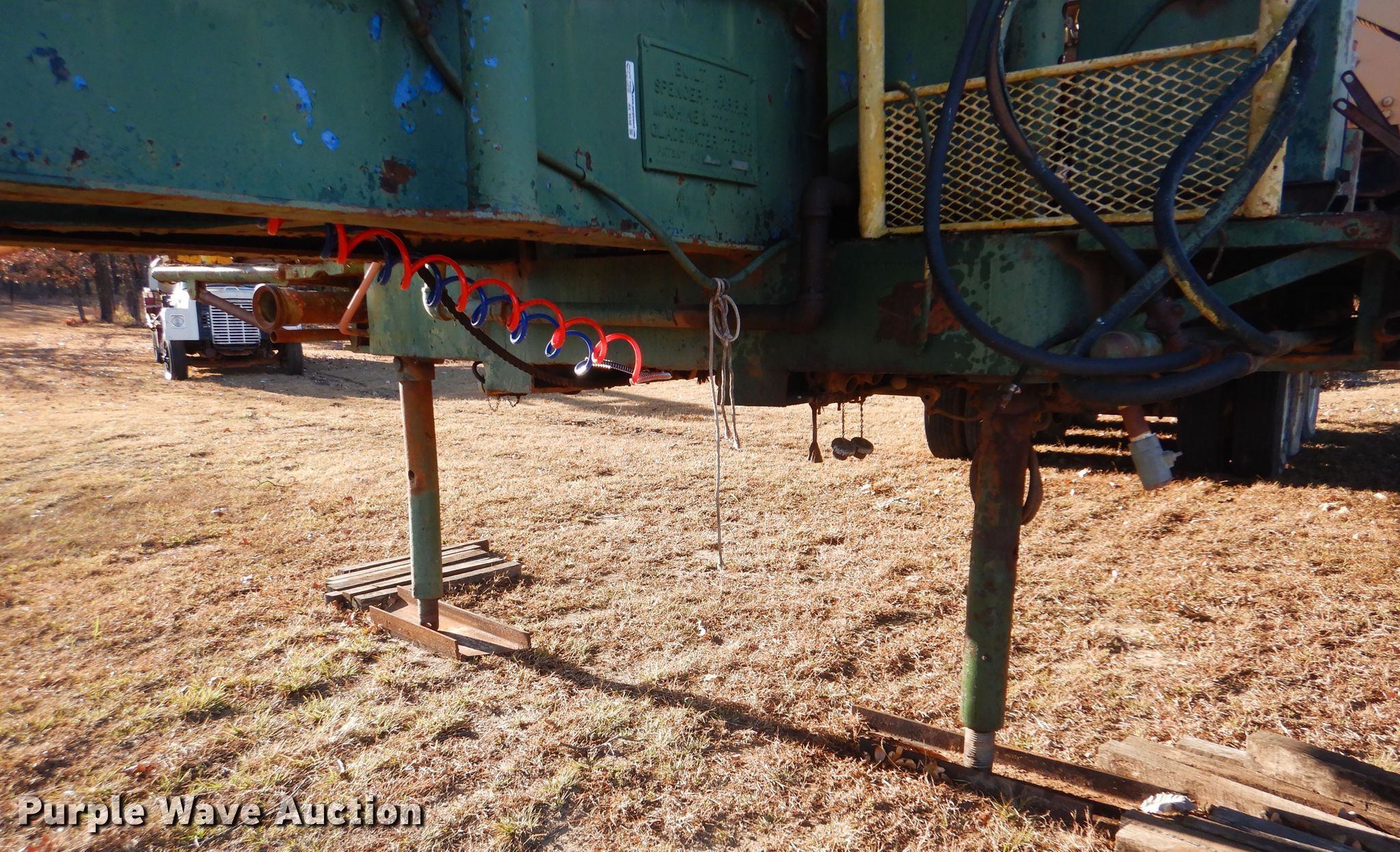 1992 Spencer Harris 7000 drilling rig in Cleveland, OK Item AE9548