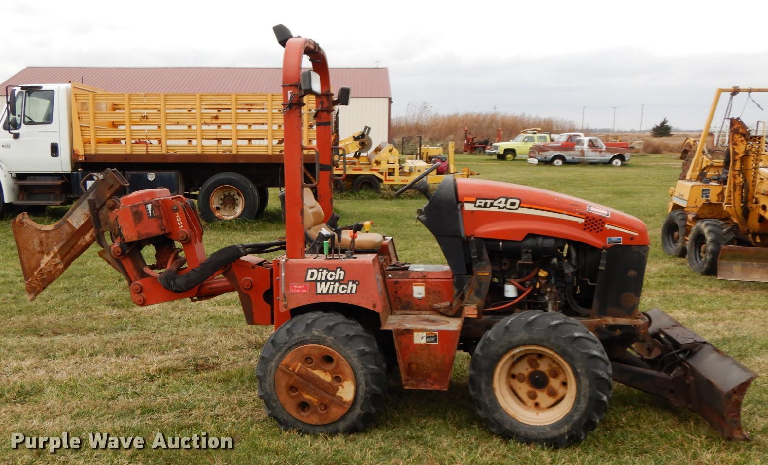 2008 Ditch Witch RT40 vibratory cable plow in Clinton, IL | Item FG9683 ...