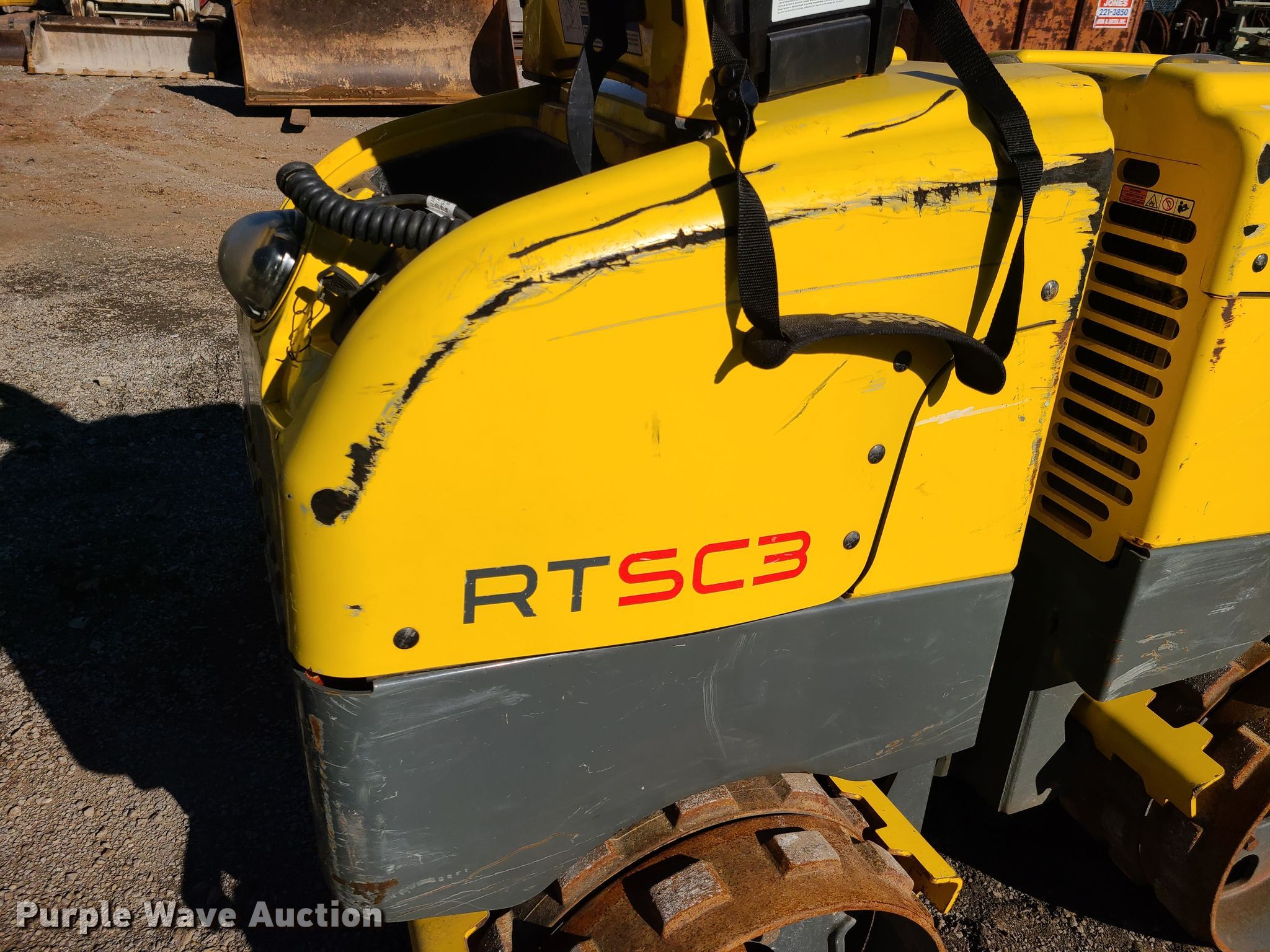 Wacker RTSC3 trench compactor in Kansas City, MO | Item HE9996 sold ...