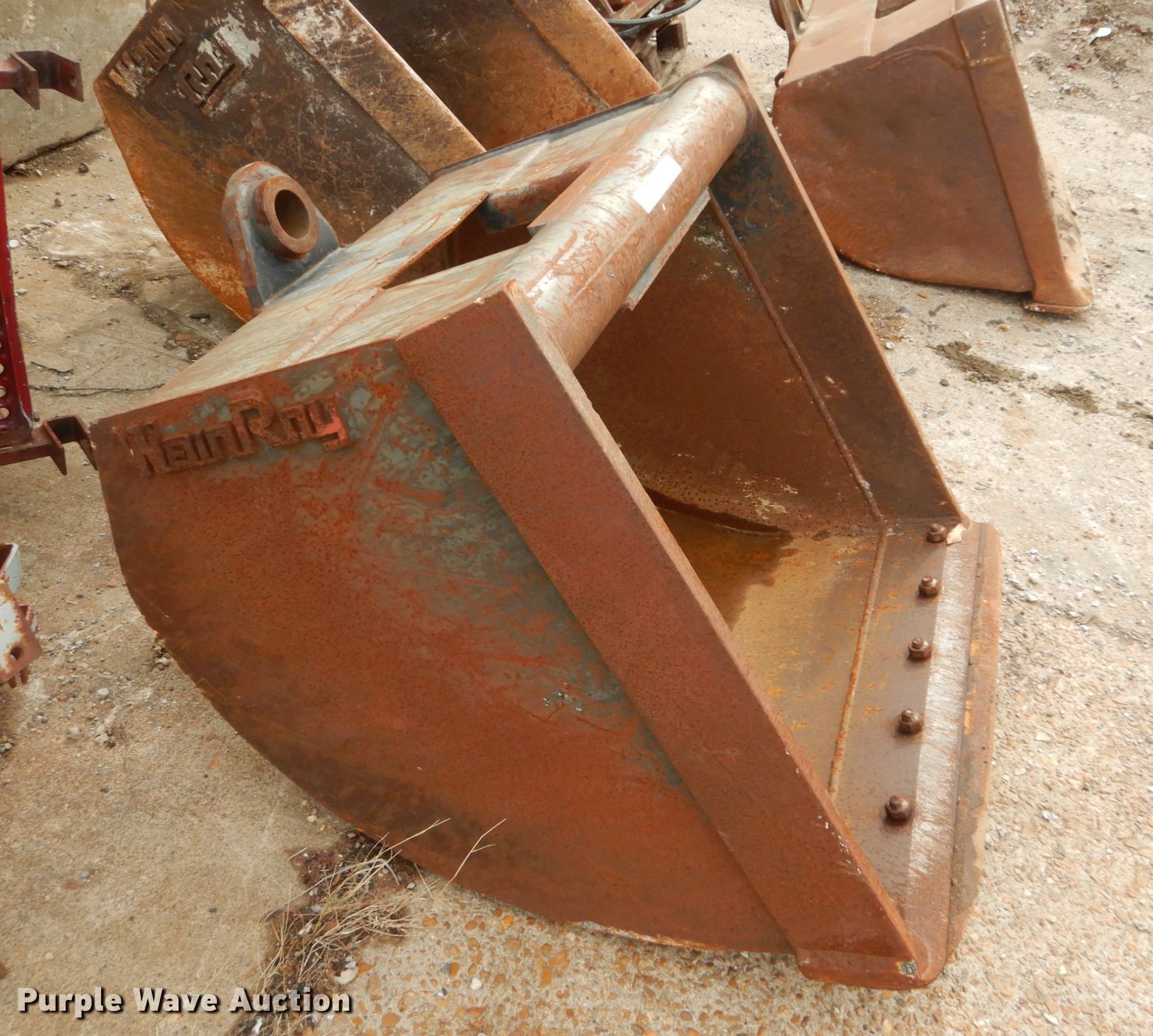 (3) WainRoy backhoe buckets in Overland, MO Item HV9521 sold