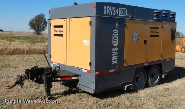 image for item DH0549 2015 Atlas Copco XRVS1000CD6  air compressor