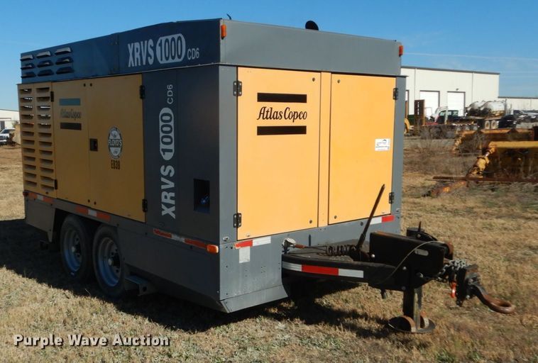 image for item DH0549 2015 Atlas Copco XRVS1000CD6  air compressor