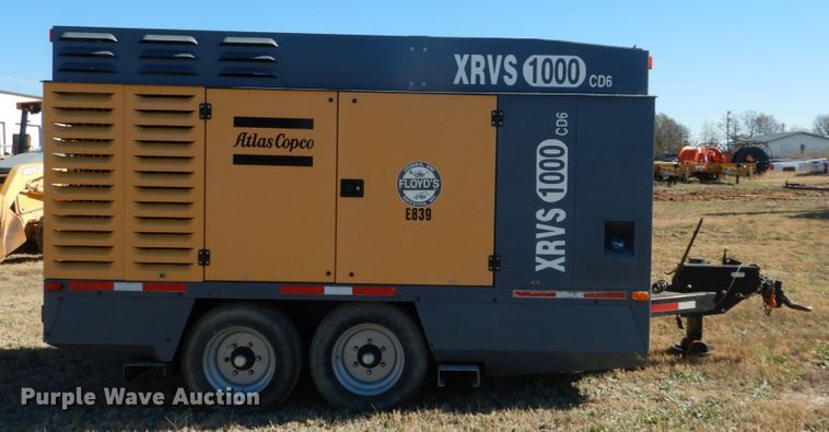 image for item DH0549 2015 Atlas Copco XRVS1000CD6  air compressor