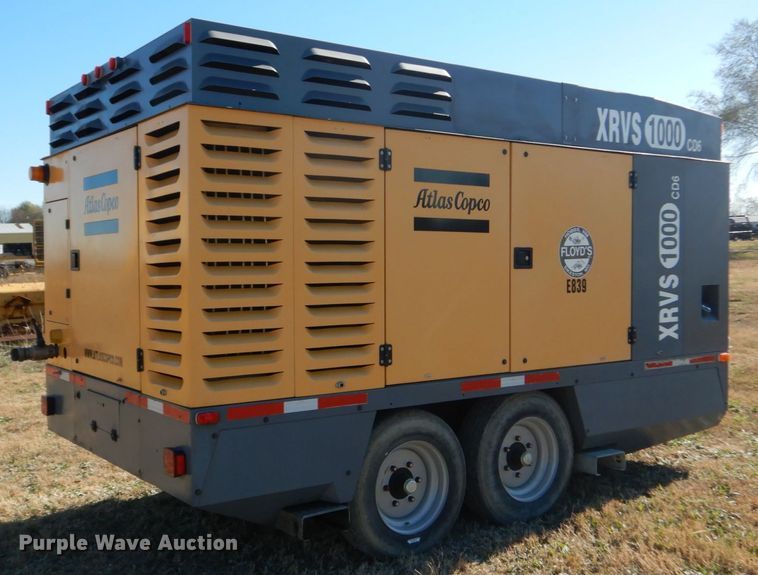 image for item DH0549 2015 Atlas Copco XRVS1000CD6  air compressor