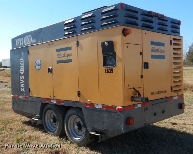 image for item DH0549 2015 Atlas Copco XRVS1000CD6  air compressor