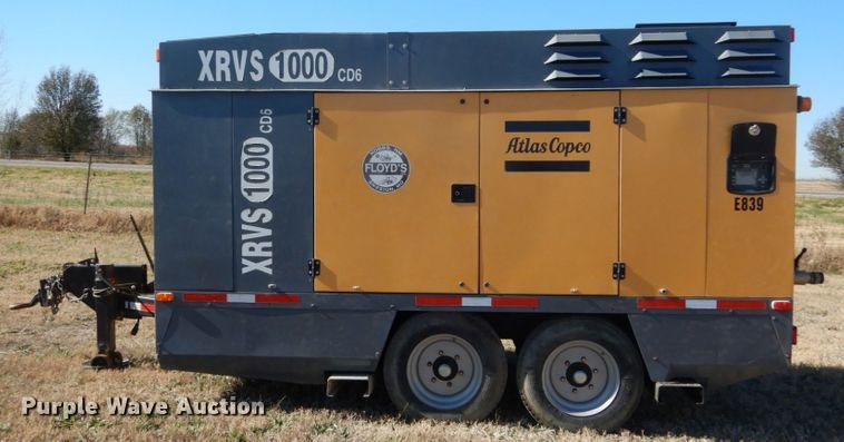 image for item DH0549 2015 Atlas Copco XRVS1000CD6  air compressor