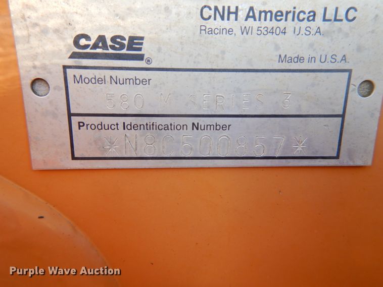 image for item DH0552 2008 Case 580M Series 3  backhoe