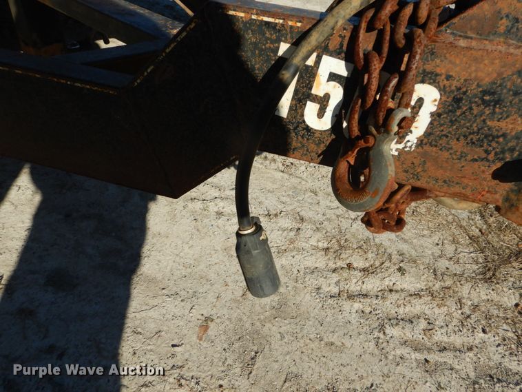 image for item DH0563 2012 Big Tex 14TL-20BK tilt deck equipment trailer