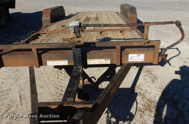 image for item DH0563 2012 Big Tex 14TL-20BK tilt deck equipment trailer