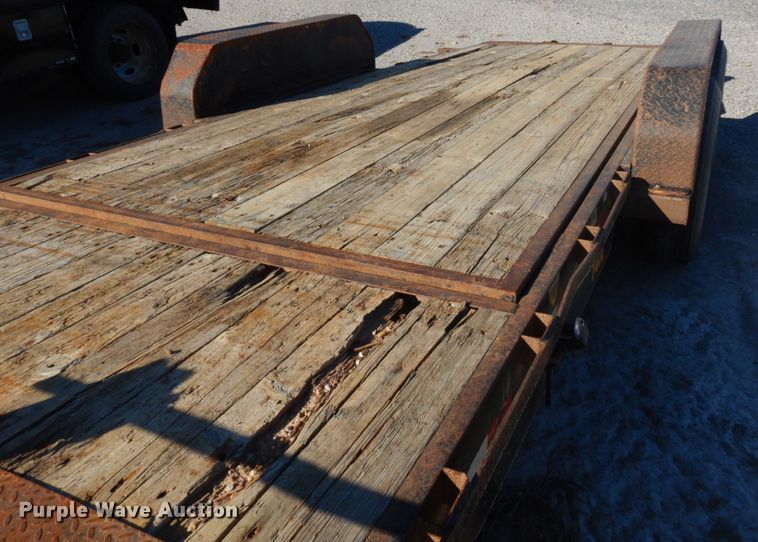 image for item DH0563 2012 Big Tex 14TL-20BK tilt deck equipment trailer