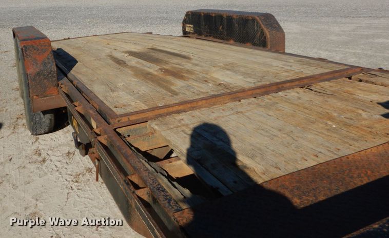 image for item DH0563 2012 Big Tex 14TL-20BK tilt deck equipment trailer