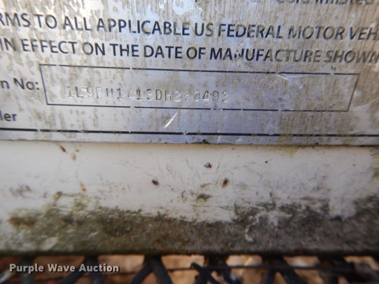 image for item DH0565 2013 Larson 5620 reel trailer